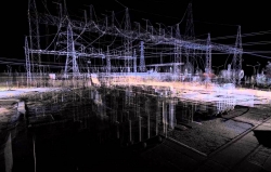 laser scanner electrical substation maintenance