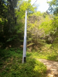 Linea BT in cavo aereo e parzialmente interrato - Alano di Piave (BL)